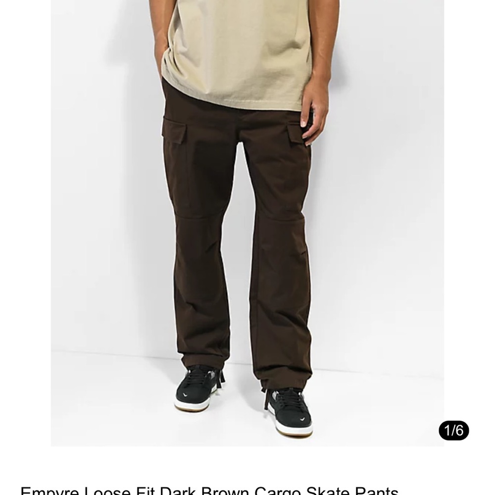 Empyre dark brown cargo pants
